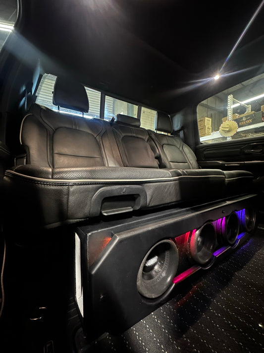 2019-Up 5th Gen Ram 1500 Crew w/ Reclining Rear Seats